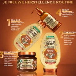 Garnier Loving Blends Honing Goud Haarmasker 340 ml