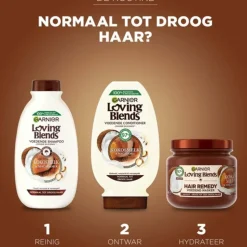 Garnier Loving Blends Kokosmelk en Macadamia Conditioner 250 ml