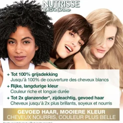 Garnier Nutrisse Ultra Crème Permanente Haarkleuring 7.0 Natuurlijk Blond