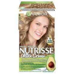 Garnier Nutrisse Ultra Crème Permanente Haarkleuring 8.0 Lichtblond
