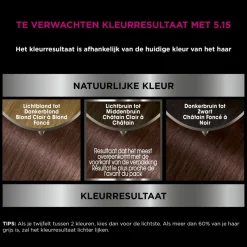 Garnier Olia Permanente Crèmekleuring 5.15 Kastanje Lichtbruin 1 set