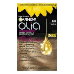 Garnier Olia Permanente Crèmekleuring 8.0 Licht Blond