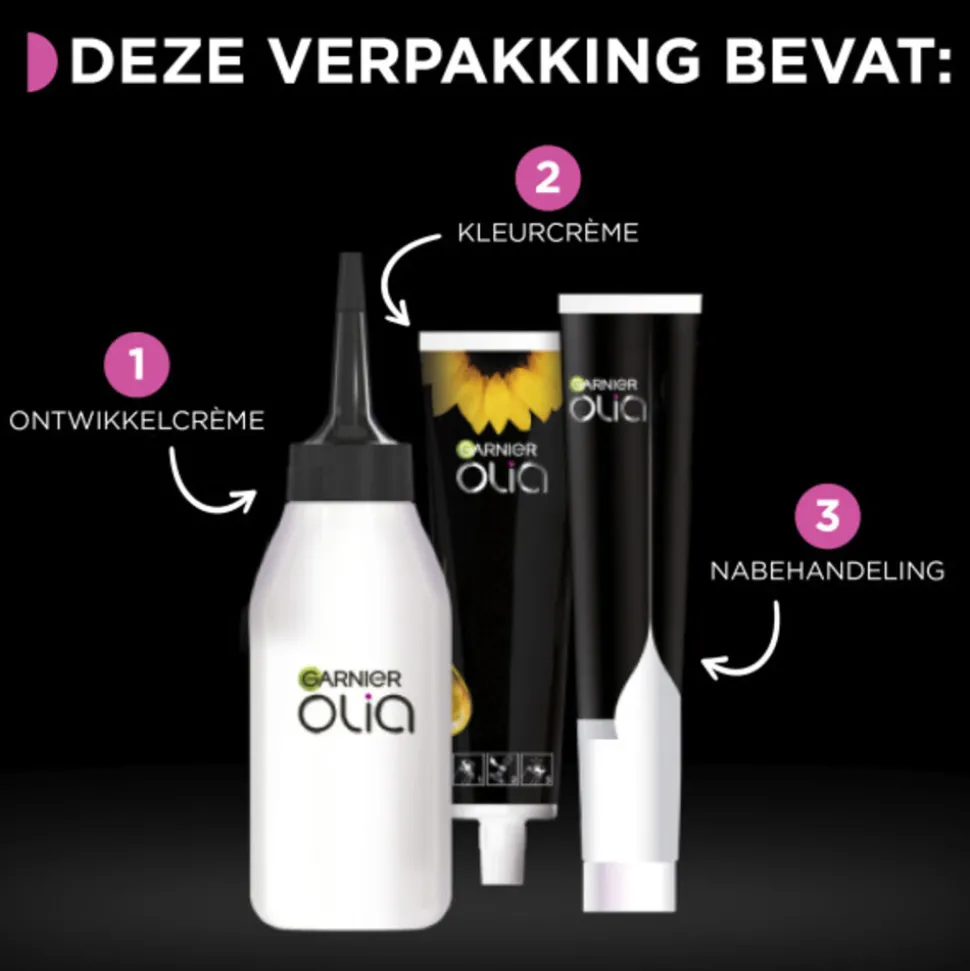 Garnier Olia Permanente Crèmekleuring 5.3 Licht Goudbruin