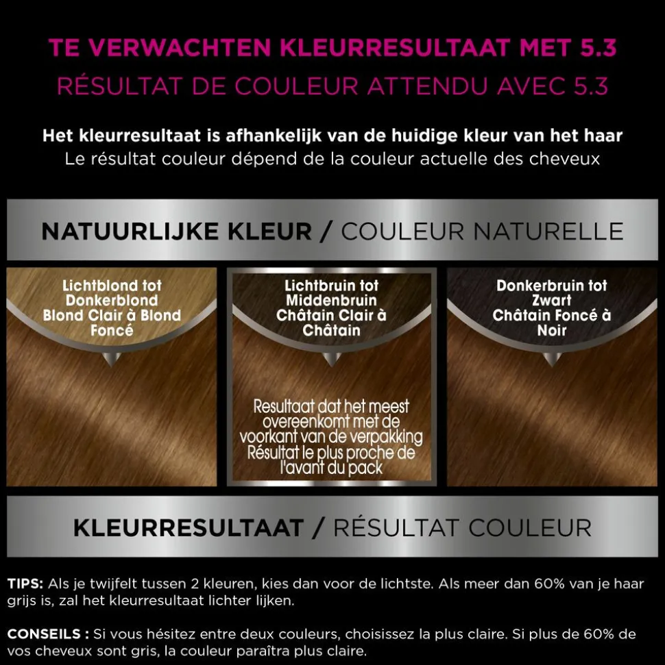 Garnier Olia Permanente Crèmekleuring 5.3 Licht Goudbruin