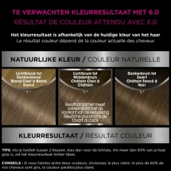 Garnier Olia Permanente Crèmekleuring 6.0 Donkerblond