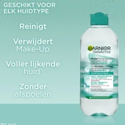Garnier SkinActive Hyaluronzuur Aloë Vera Micellair Reinigingswater 400 ml