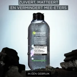 Garnier SkinActive Micellair Reinigingswater Jelly-water Alles-in-1 met Charcoal 400 ml