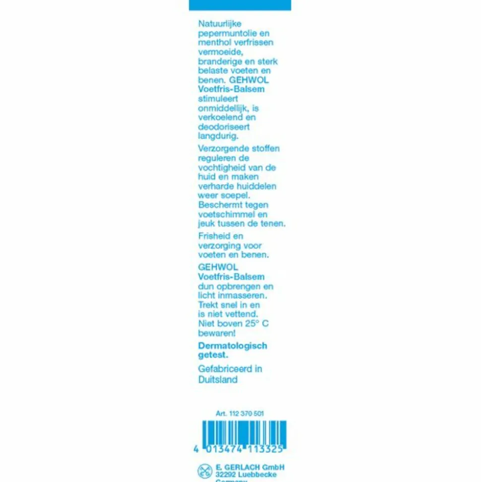 Gehwol Voetfris Balsem 75 ml