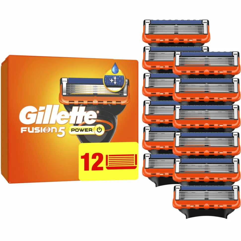 Gillette Scheermesjes Fusion 5 Power 12 stuks