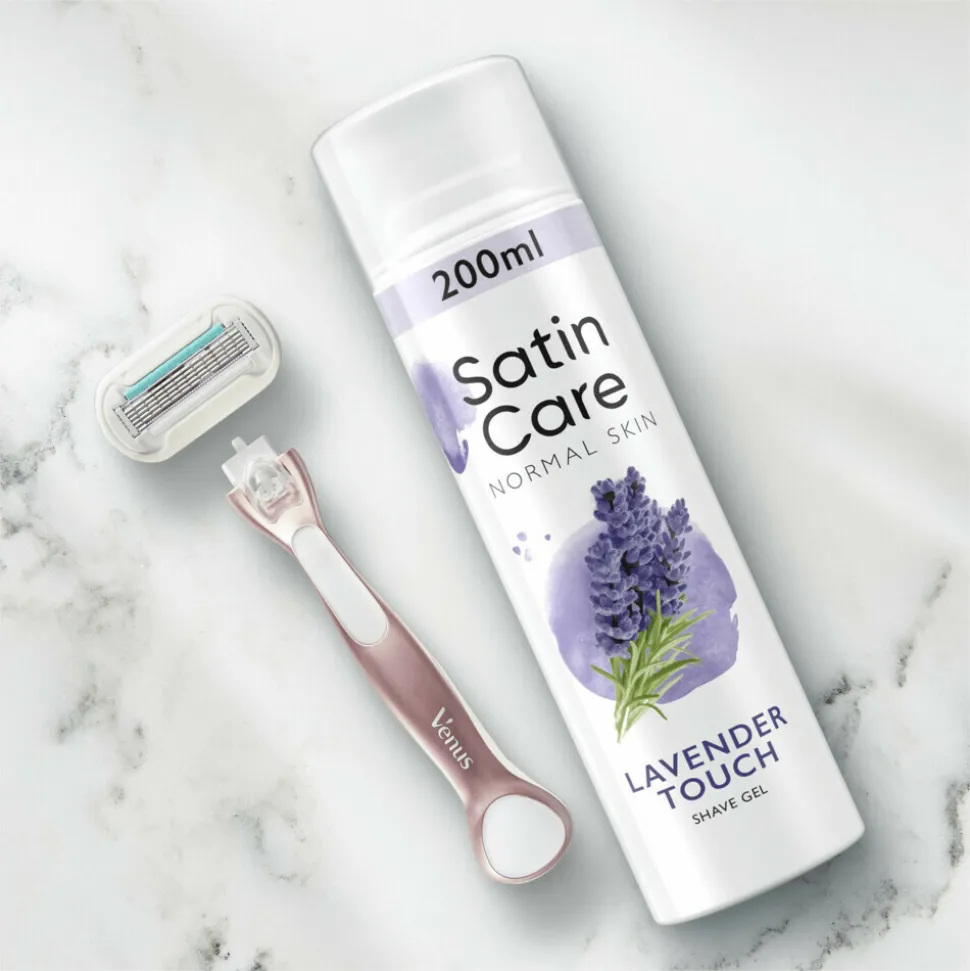 Gillette Venus Scheergel Satin Care Lavender Touch 200 ml