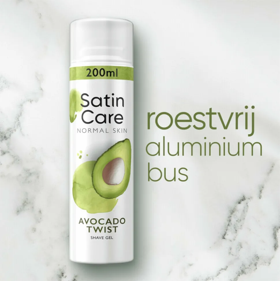 Gillette Venus Scheergel Satin Care Avocado Twist 200 ml