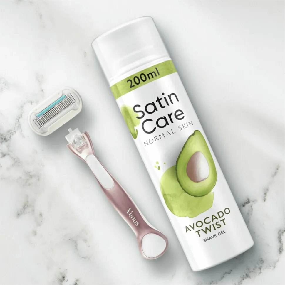 Gillette Venus Scheergel Satin Care Avocado Twist 200 ml