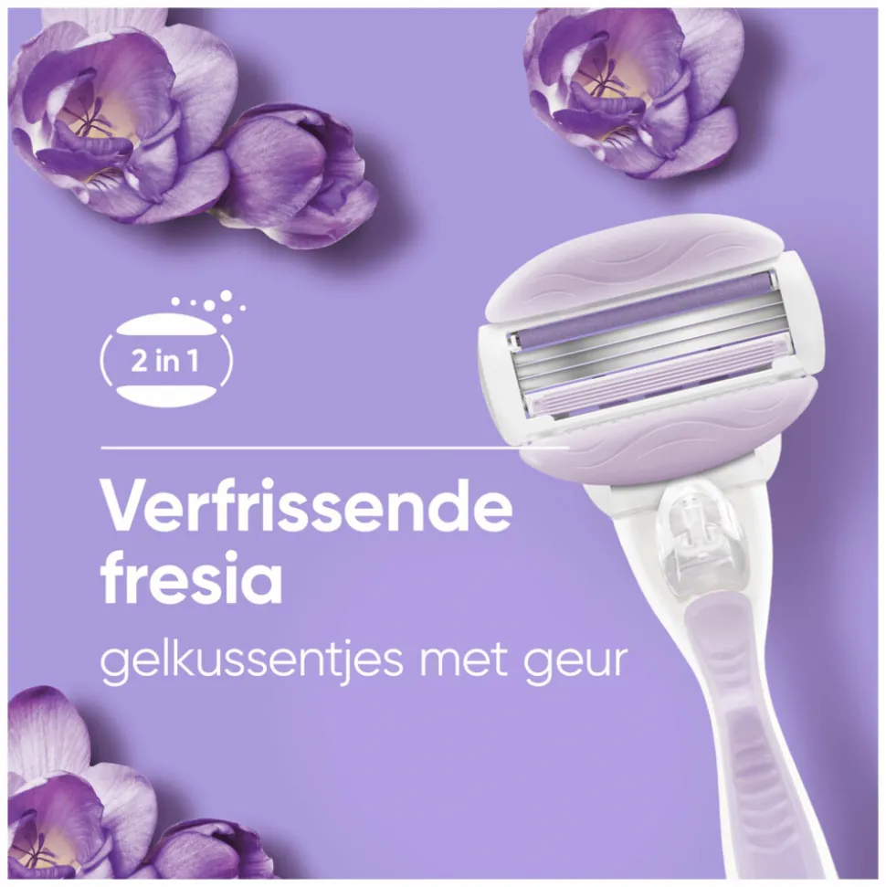 Gillette Venus Scheermesjes ComfortGlide Breeze 4 stuks