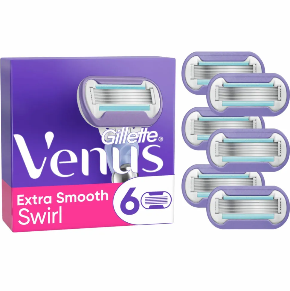 Gillette Venus Scheermesjes Extra Smooth Swirl 6 stuks