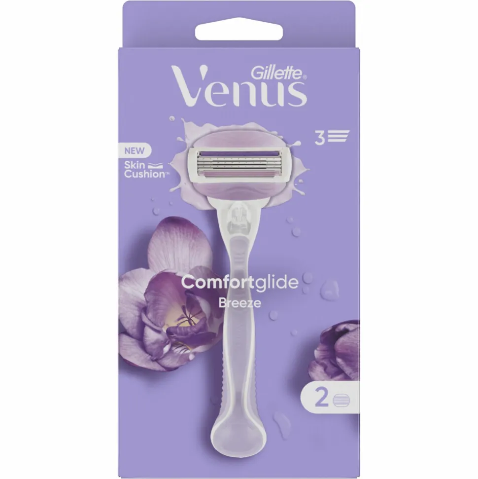 Gillette Venus Scheersysteem ComfortGlide Breeze 2 stuks