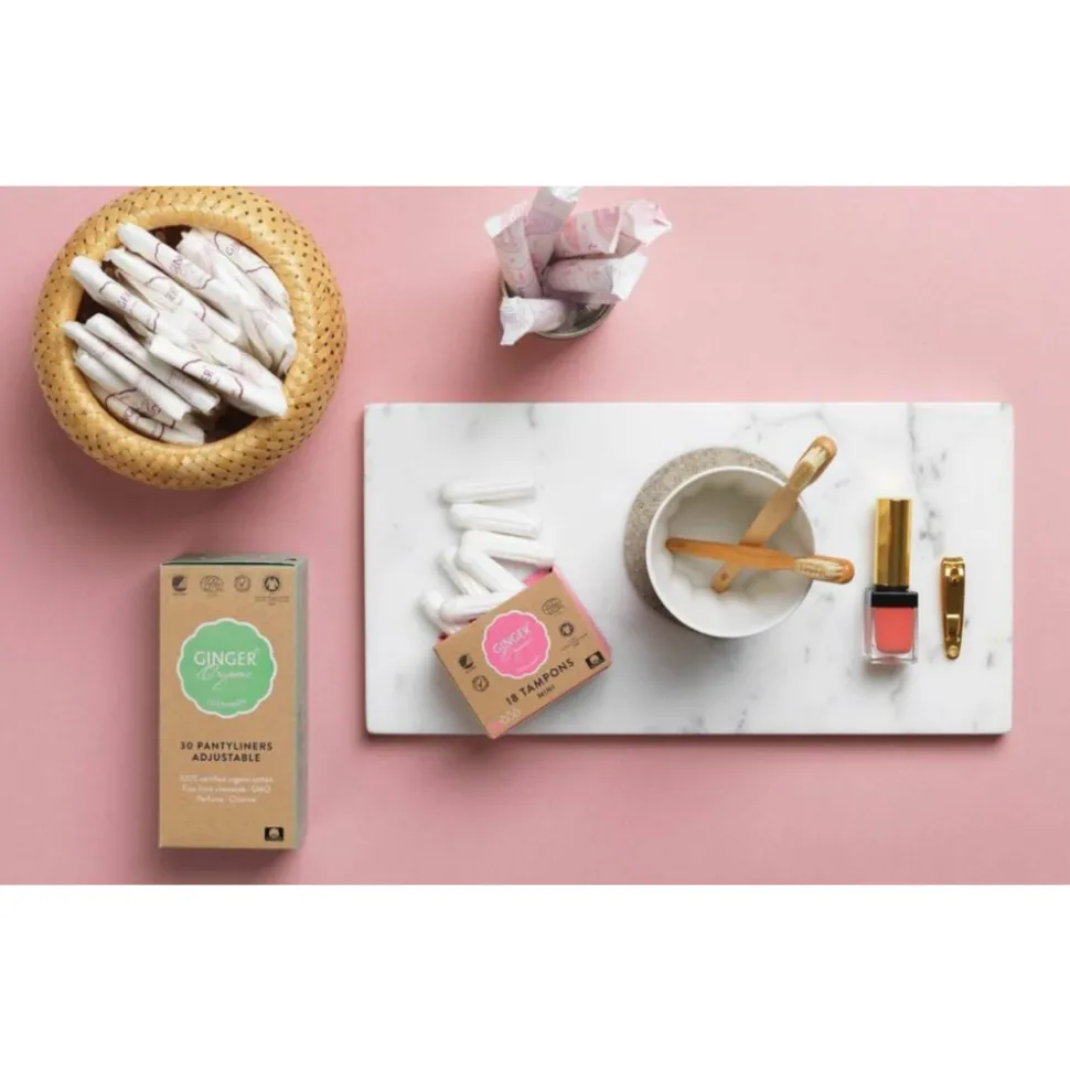 Ginger Organic Tampons Super 15 stuks