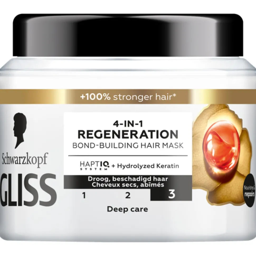 Gliss Haarmasker Total Repair Intense-Repair 400 ml