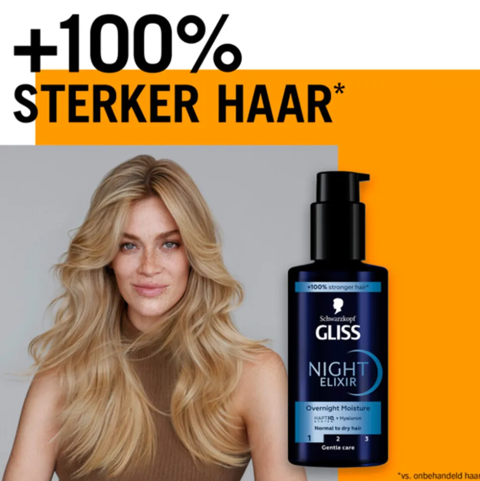 Gliss Night Elixer Overnight Moisture 100 ml