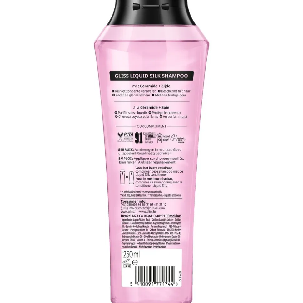 Gliss Shampoo Liquid Silk 250 ml