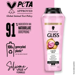Gliss Shampoo Liquid Silk 250 ml