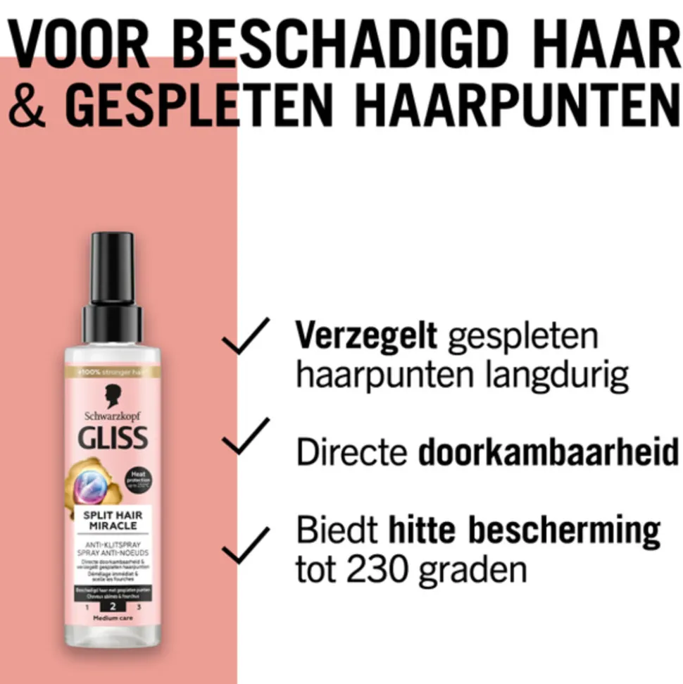 Gliss Split End Anti Klit Spray 200 ml