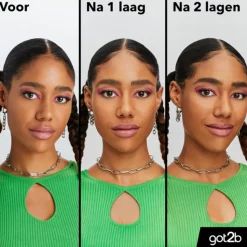Got2b Glued 4 Brows & Edges Gel Black 16 ml