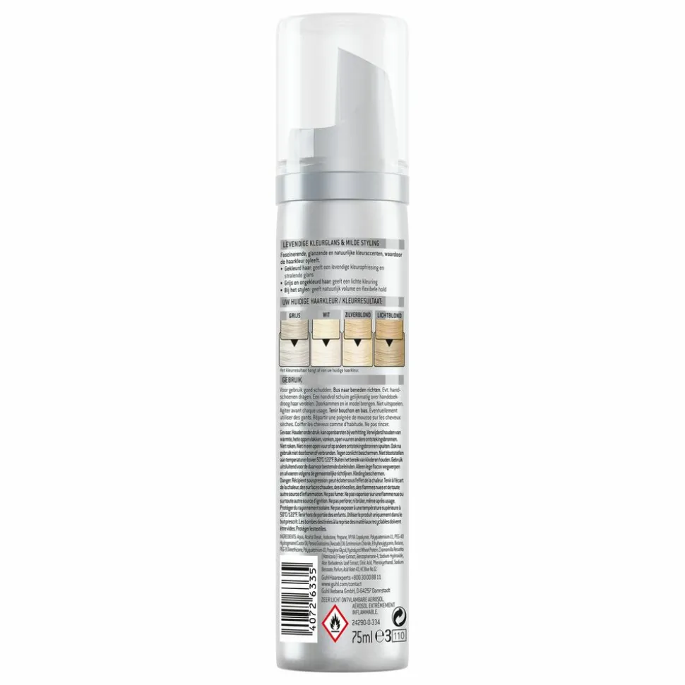 Guhl Color Forming Mousse Zilverblond 98 75 ml