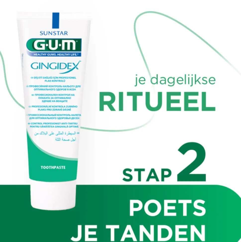 GUM Tandpasta Gingidex Dentifrice 75 ml