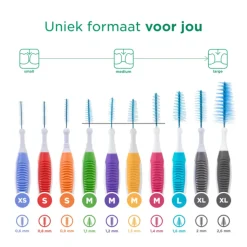 GUM Trav-Ler Ragers Blauw 1.6mm 6 stuks
