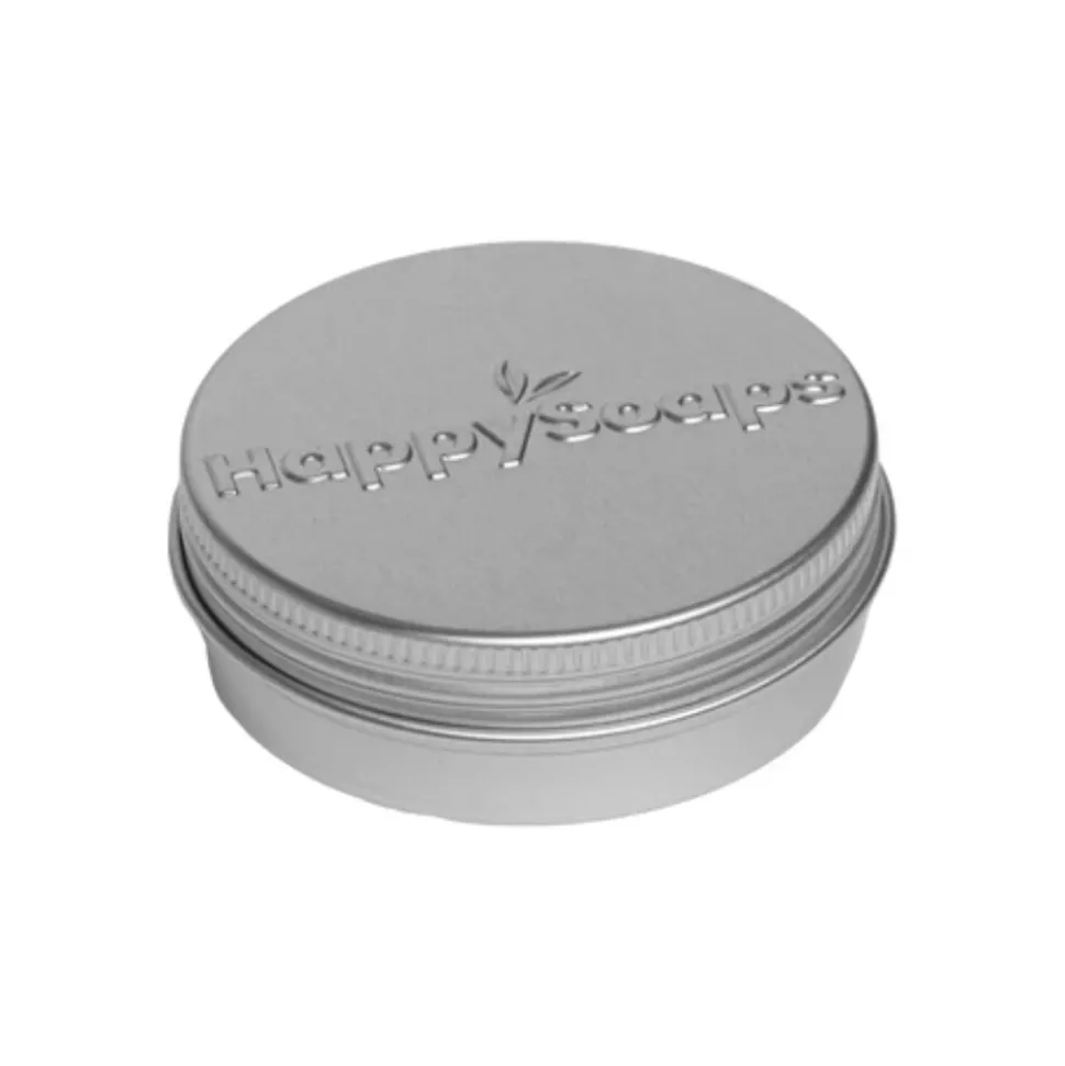 HappySoaps Bewaar- en Reis Blikje Shampoo Bar 12 gr