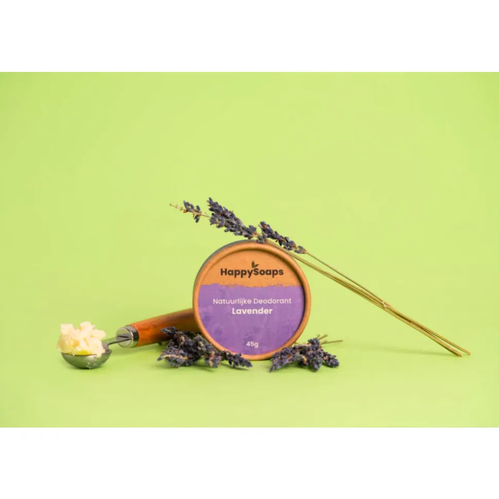HappySoaps Natuurlijke Deodorant Lavendel 45 gr