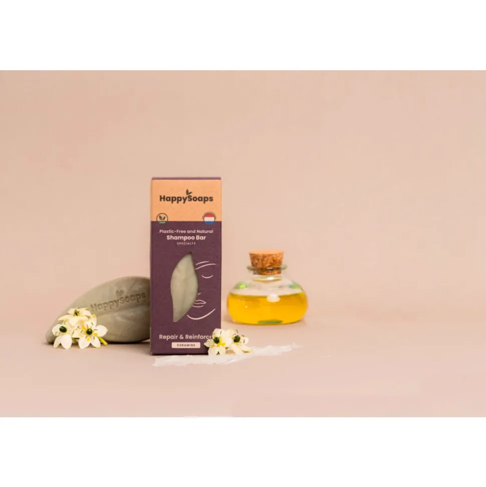 HappySoaps Specialty Shampoo Bar Repair & Reinforce Ceramide 100 gr