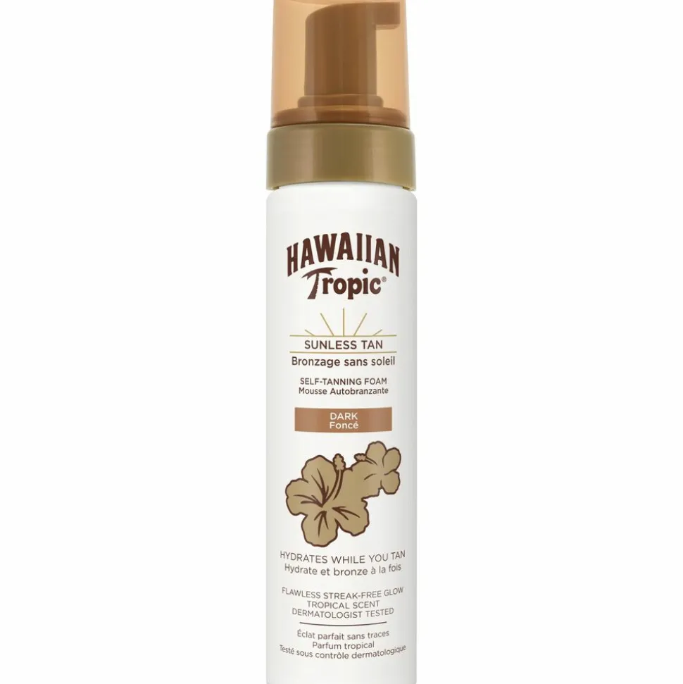 Hawaiian Tropic Sunless Tan Foam Dark 200 ml