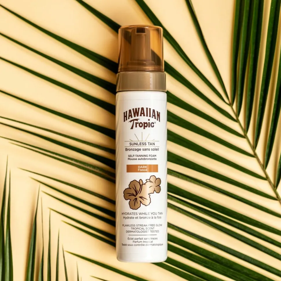 Hawaiian Tropic Sunless Tan Foam Dark 200 ml