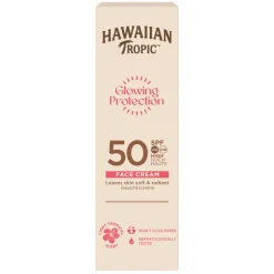 Hawaiian Tropic Zonnebrand Glowing Protection Face Cream SPF 50 50 ml