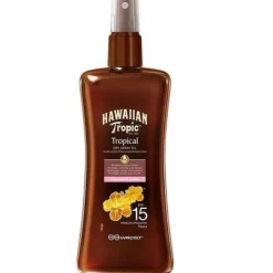 Hawaiian Tropic Zonneolie Protective Dry Spray SPF 15 200 ml
