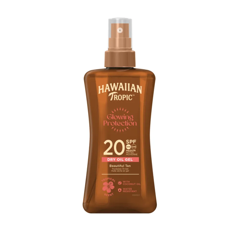 Hawaiian Tropic Zonneolie Protective Dry Spray SPF 20 200 ml