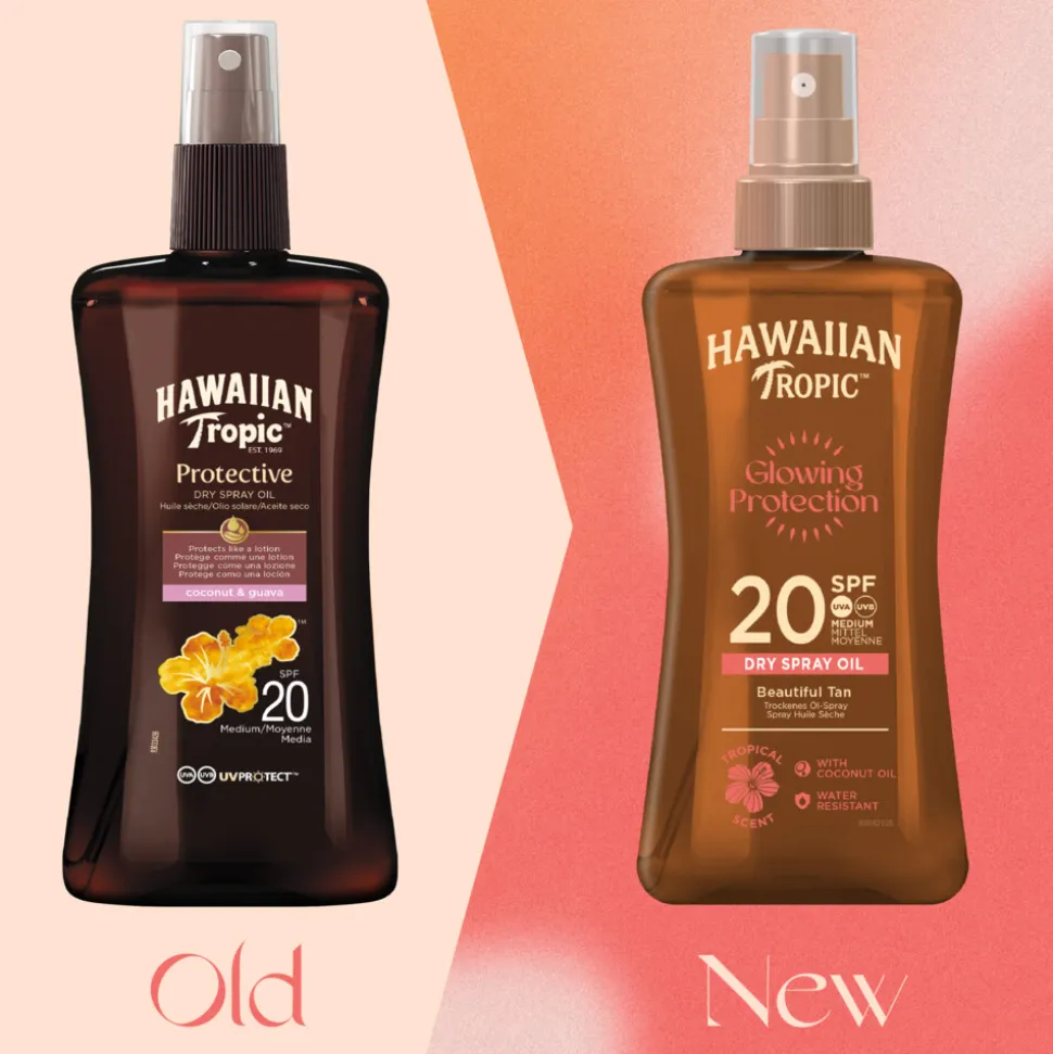 Hawaiian Tropic Zonneolie Protective Dry Spray SPF 20 200 ml