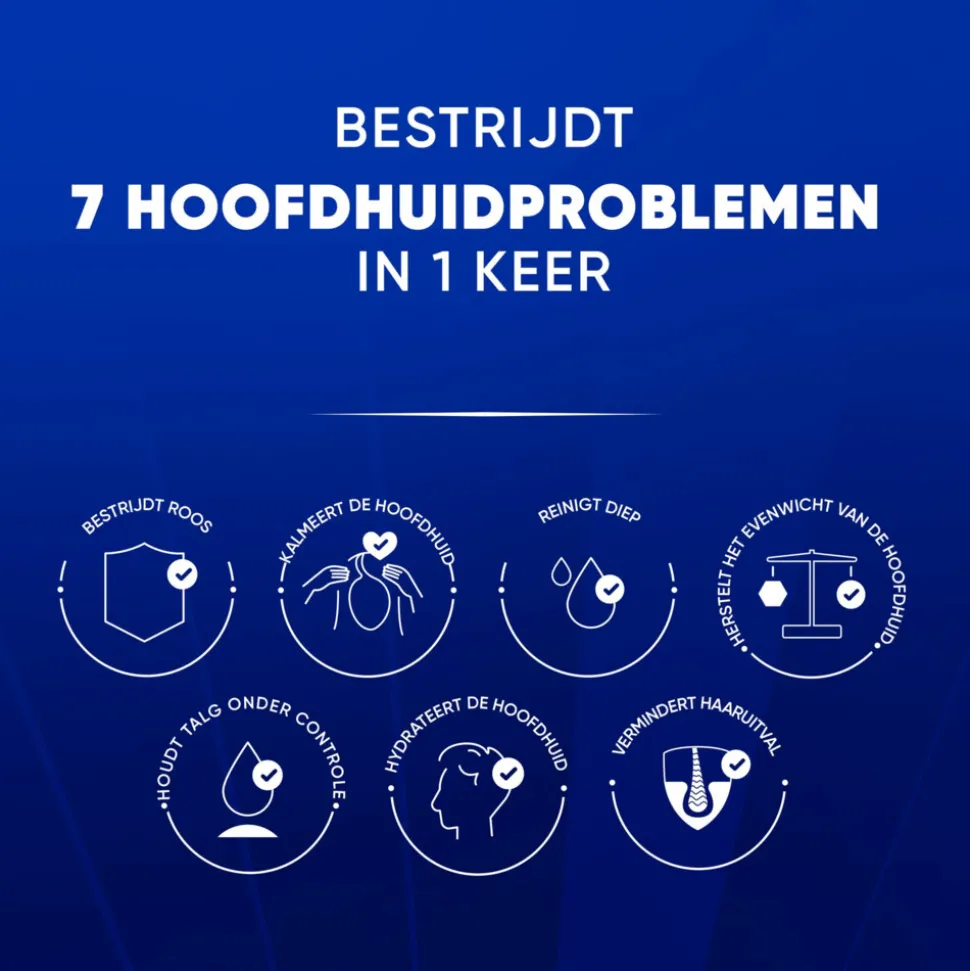Head & Shoulders Shampoo Pro-Expert 7 Hardnekkige Roos 250 ml