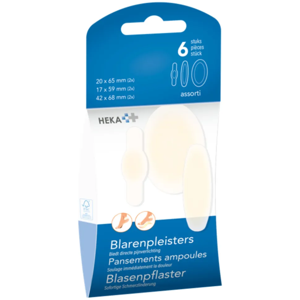 Heka Blarenpleister Assortie 6 stuks
