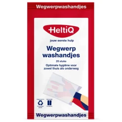 HeltiQ Wegwerpwashandjes 20 stuks