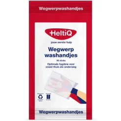 HeltiQ Wegwerpwashandjes 50 stuks