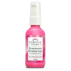 Heritage Store Hydraterende Créme Rozenwater 59 ml