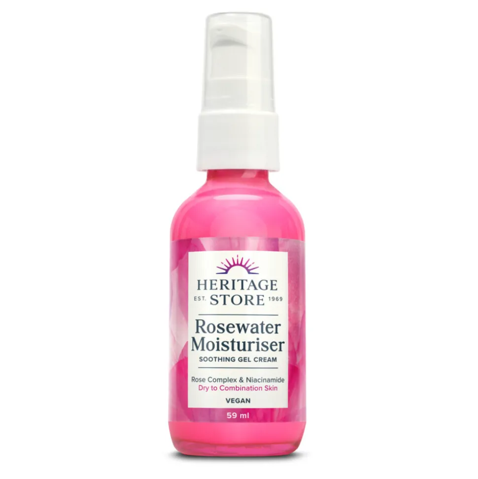 Heritage Store Hydraterende Créme Rozenwater 59 ml
