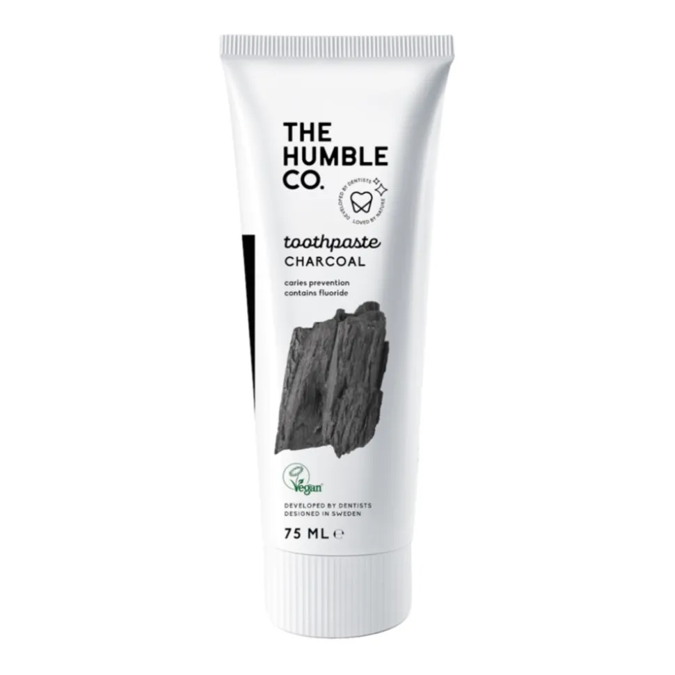 Humble Brush Tandpasta Natural Charcoal 75 ml