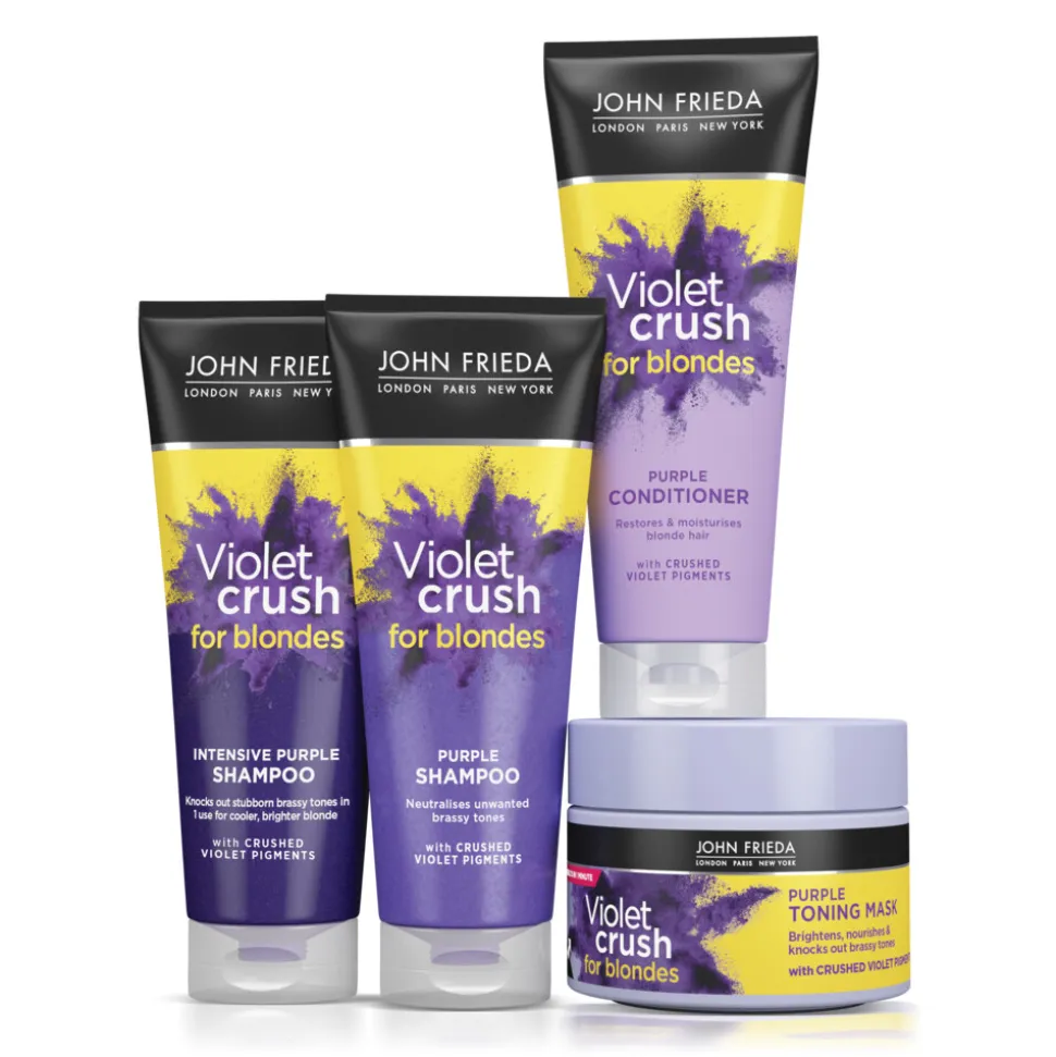 John Frieda Violet Crush Purple Toning Haarmasker 250 ml