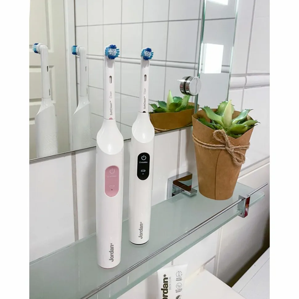 Jordan Elektrische Tandenborstel Clean Smile Roze