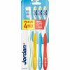 Jordan Tandenborstel Total Clean Soft 4-pack 4 stuks