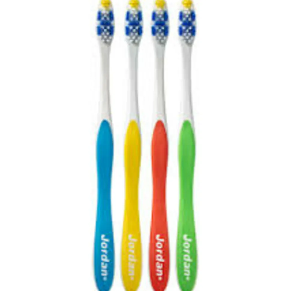 Jordan Tandenborstel Total Clean Soft 4-pack 4 stuks