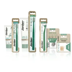 Jordan Tandenstokers Green Clean Dun 100 stuks